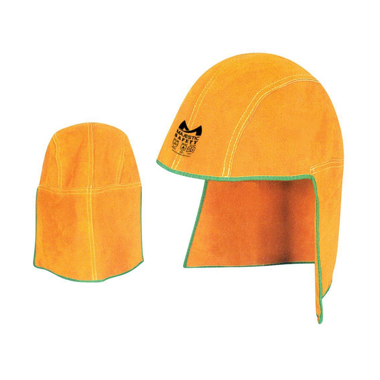 Split Leather Welding Cap