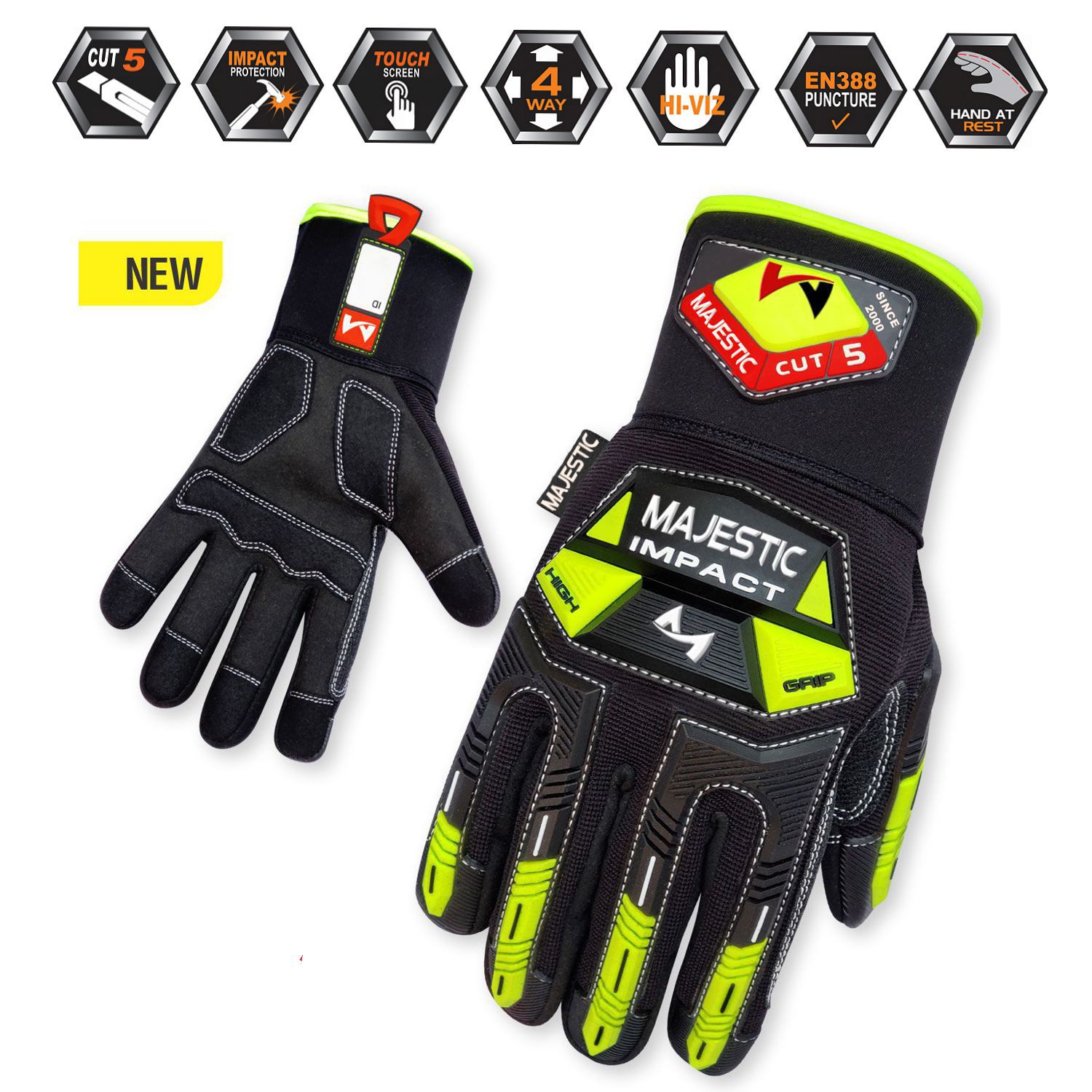 Oil & Gas Impact Safety Gloves