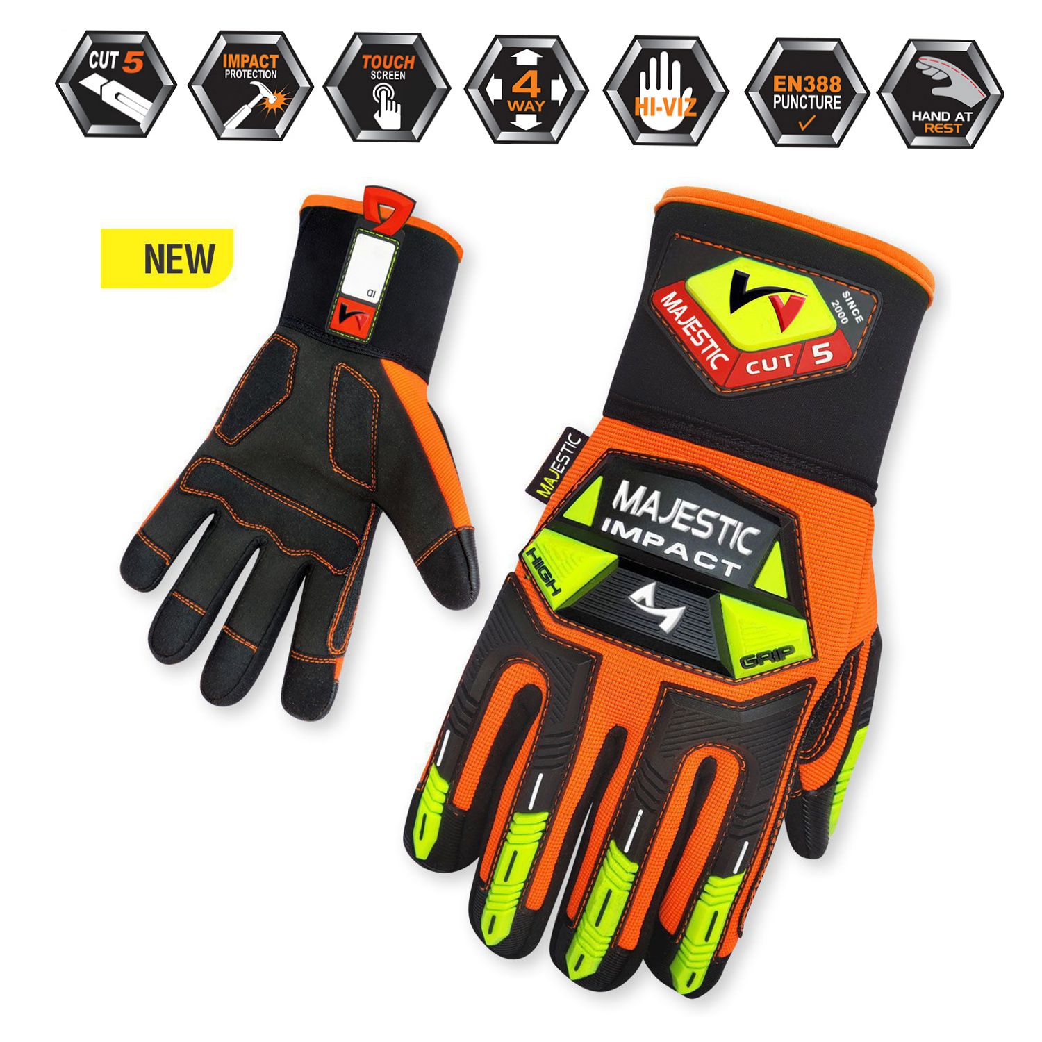 Oil & Gas Impact Safety Gloves