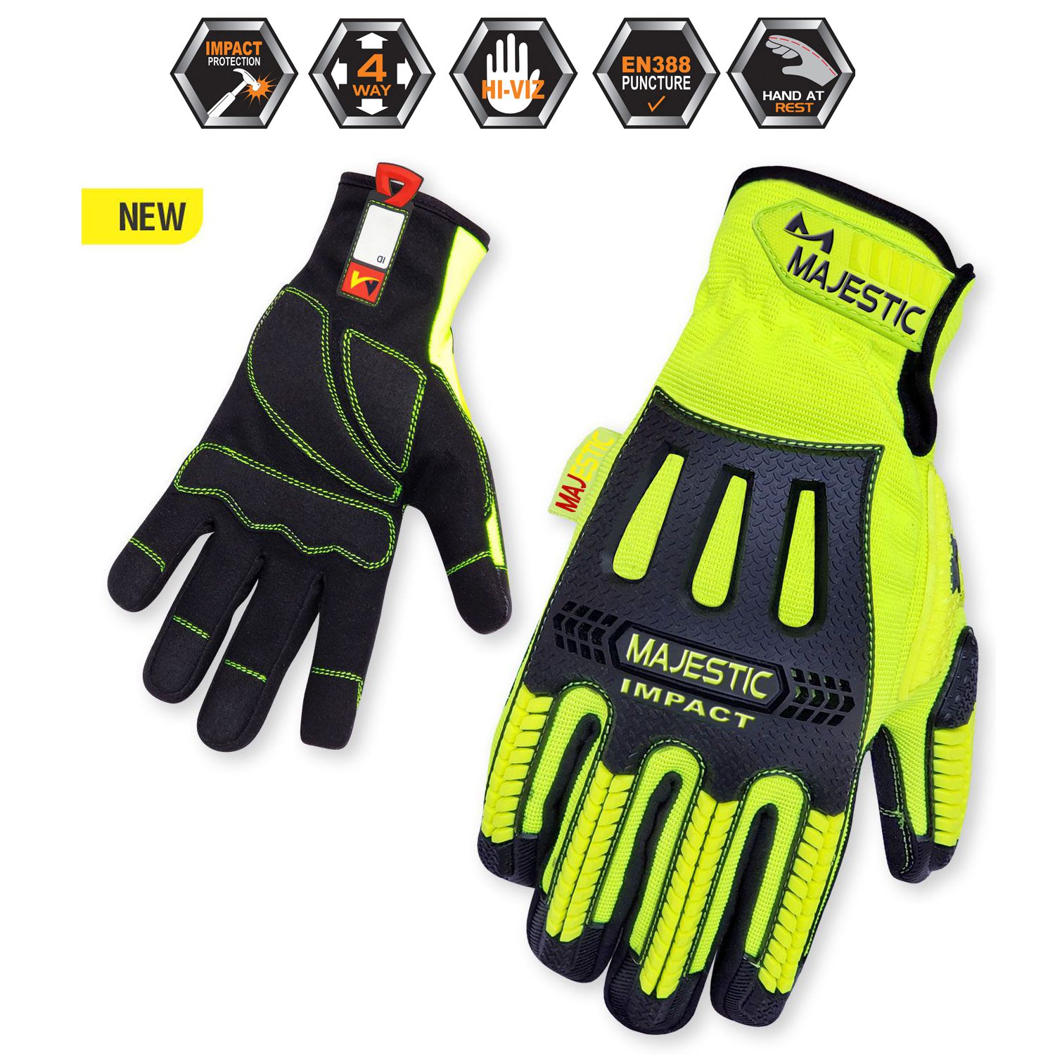 Oil & Gas Impact Safety Gloves