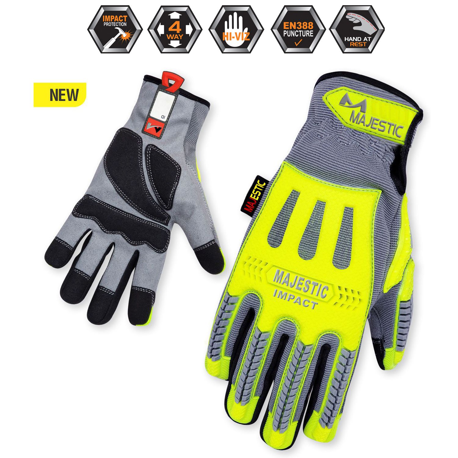 Oil & Gas Impact Safety Gloves