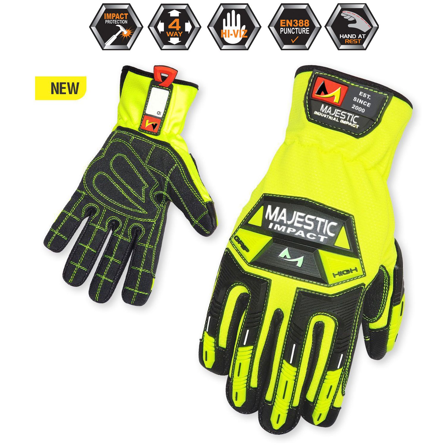 Oil & Gas Impact Safety Gloves