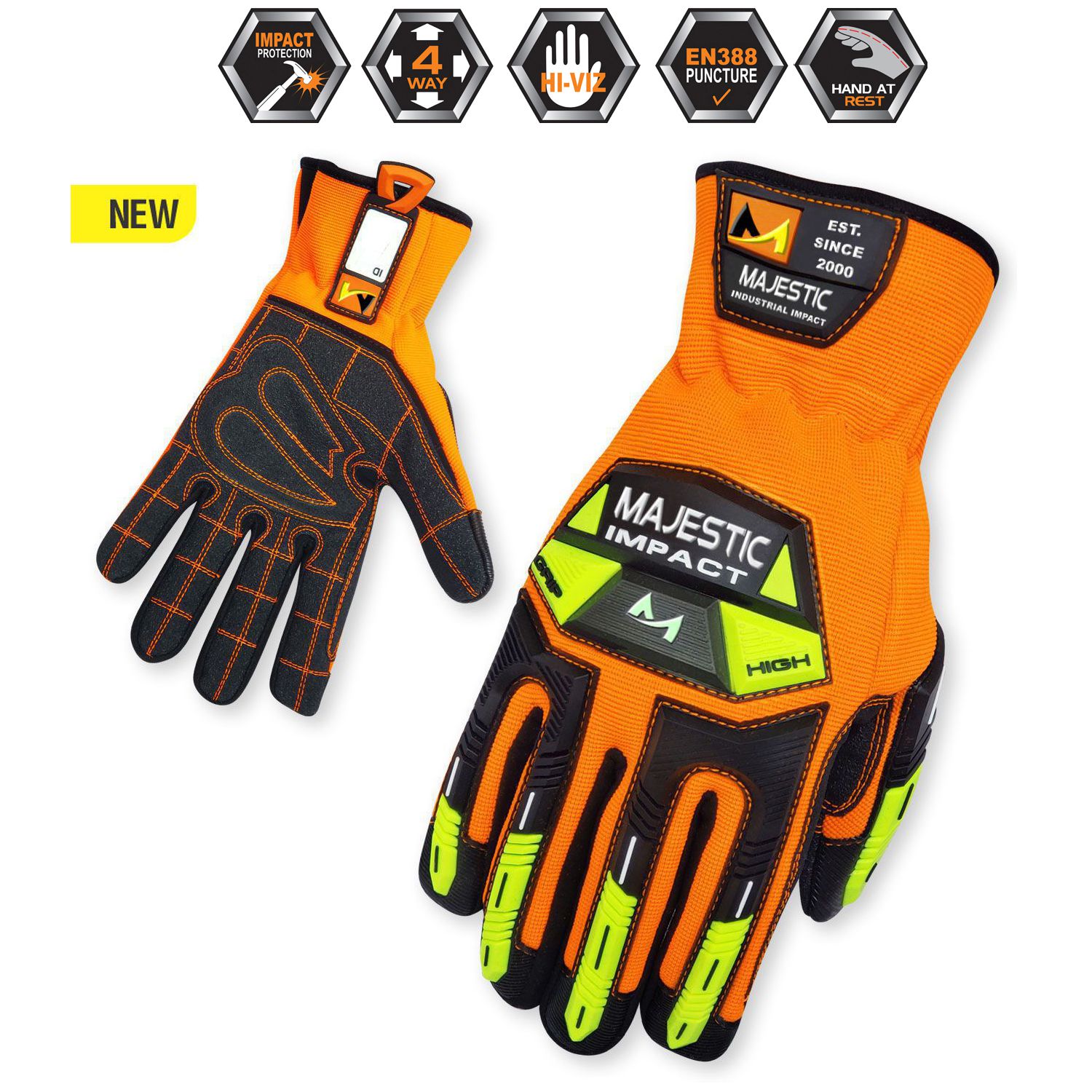 Oil & Gas Impact Safety Gloves