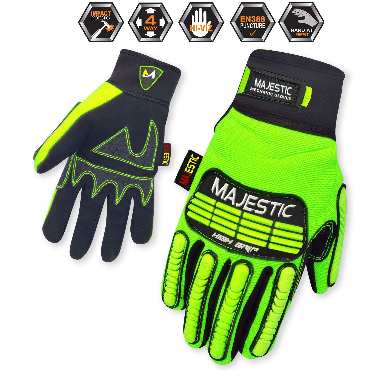 Oil & Gas Impact Safety Gloves