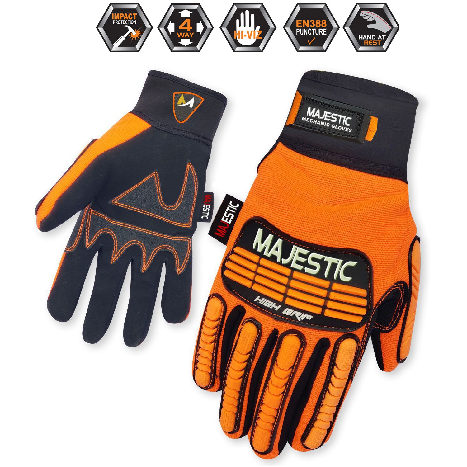 Oil & Gas Impact Safety Gloves