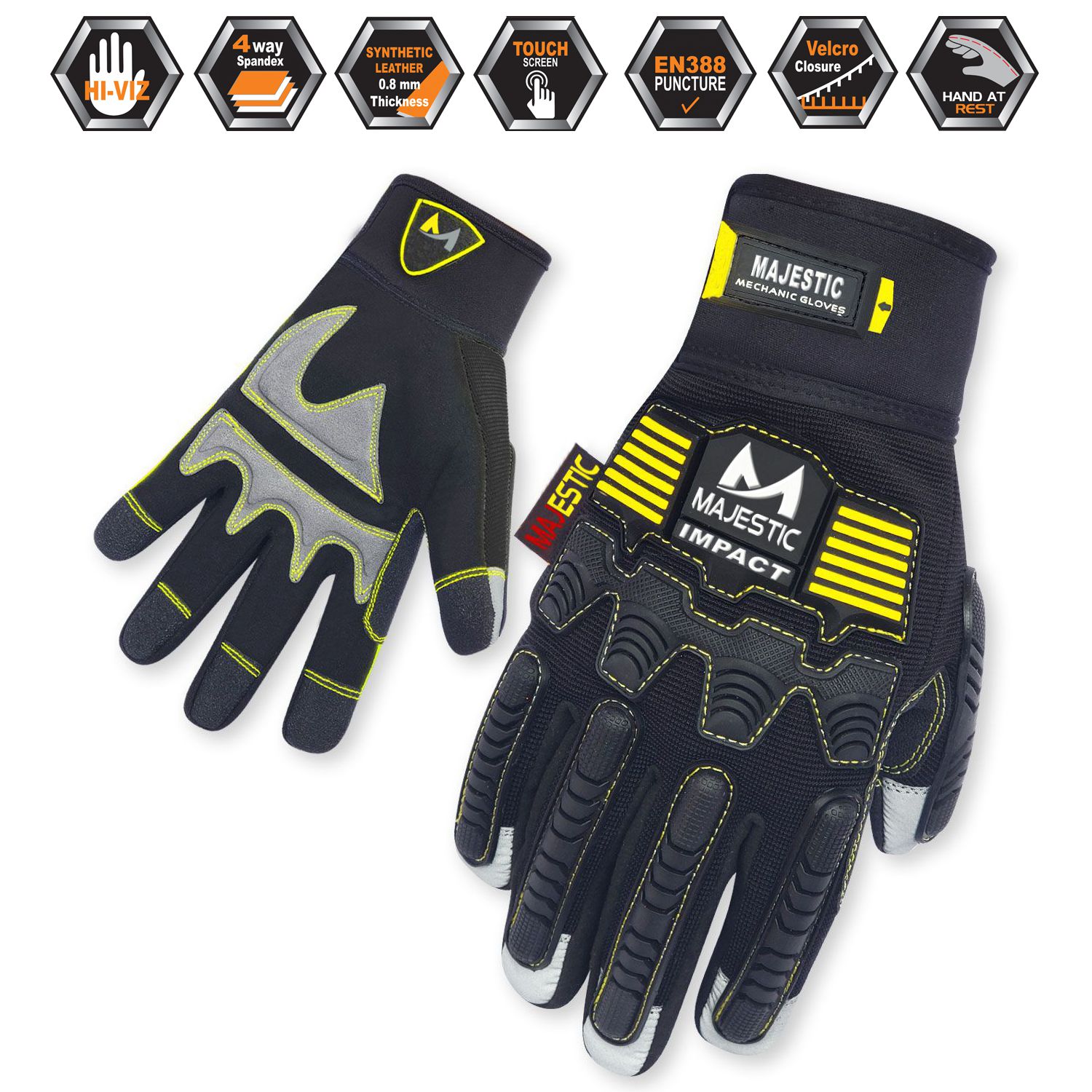 Oil & Gas Impact Safety Gloves