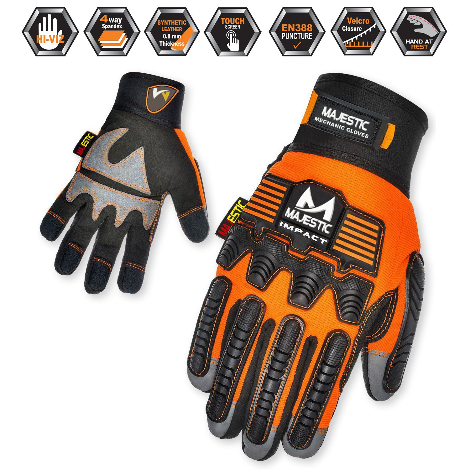 Oil & Gas Impact Safety Gloves