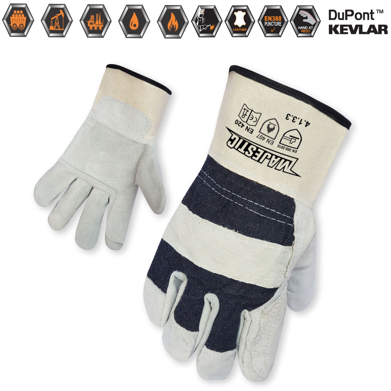 Canadian Rigger Double Palm Gloves