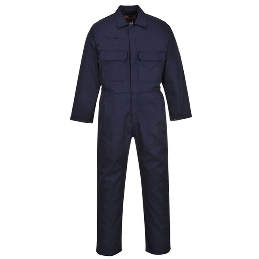 Navy Fire Retardant Coveralls For Workwear